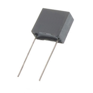 ฟิล์มคาปาซิเตอร์ Metallized Polypropylene Film 0.22uF 305Vac ±20% 110°C ระยะห่างขา 15.0mm