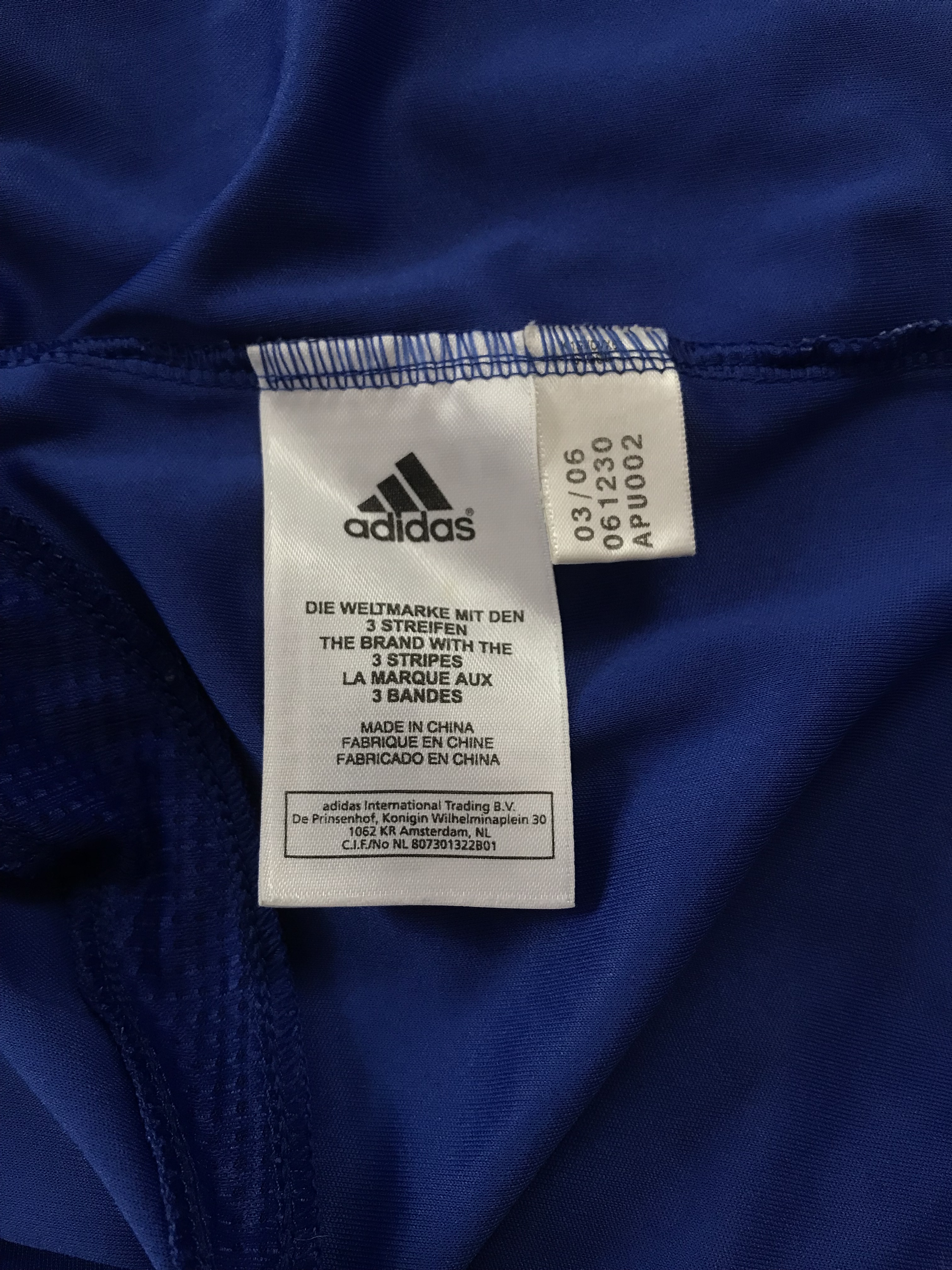 เสื้อฟุตบอล ทีมสโมสรเชลซี ชุดเหย้า 2006/08 M-Size / CHELSEA Football Shirt Home Kit 2006/08 Jersey M-Size