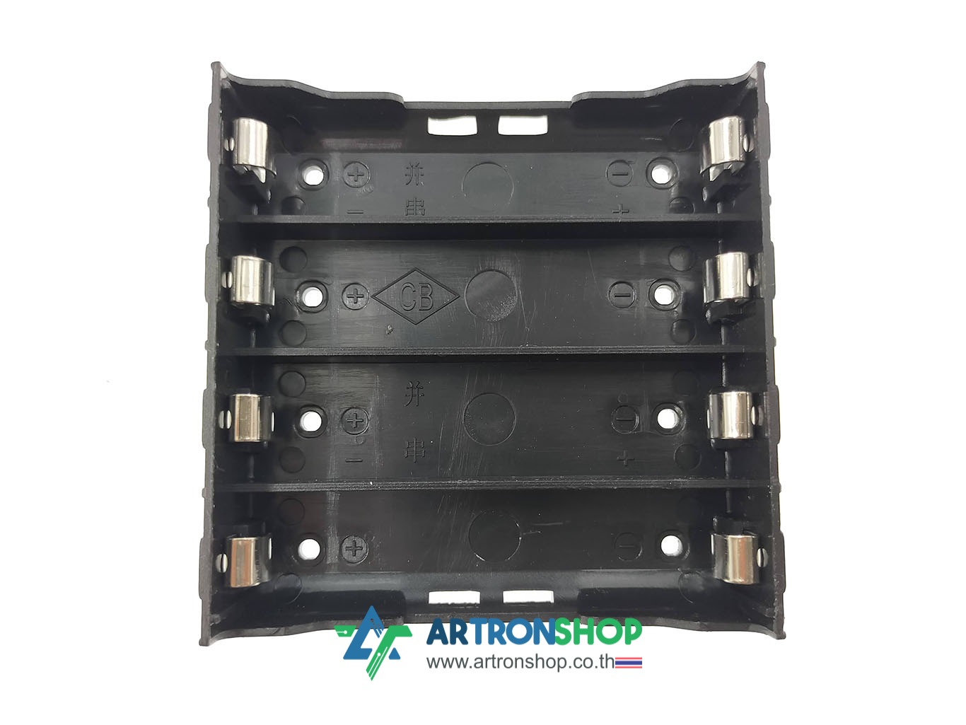 4 cell 18650 Battery holder pcb รางถ่าน 18650 4 ก้อน