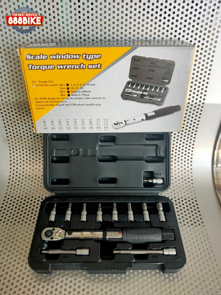 ปะแจทอร์ค Scale window type Torque wrench set