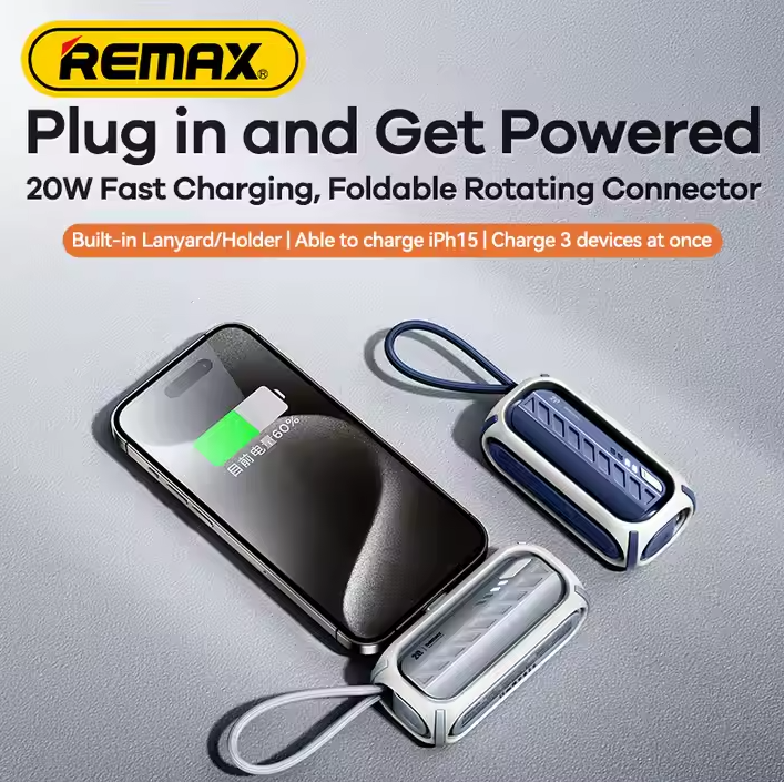 Power bank mini Remax รุ่น RPP-28 5000 mah