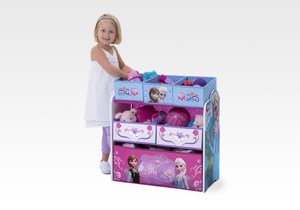 นำเข้า 🇺🇸 ชั้นเก็บของลาย โฟรเซ่น Disney Frozen Multi-Bin toy organizer ลิขสิทธิ์แท้ 100%