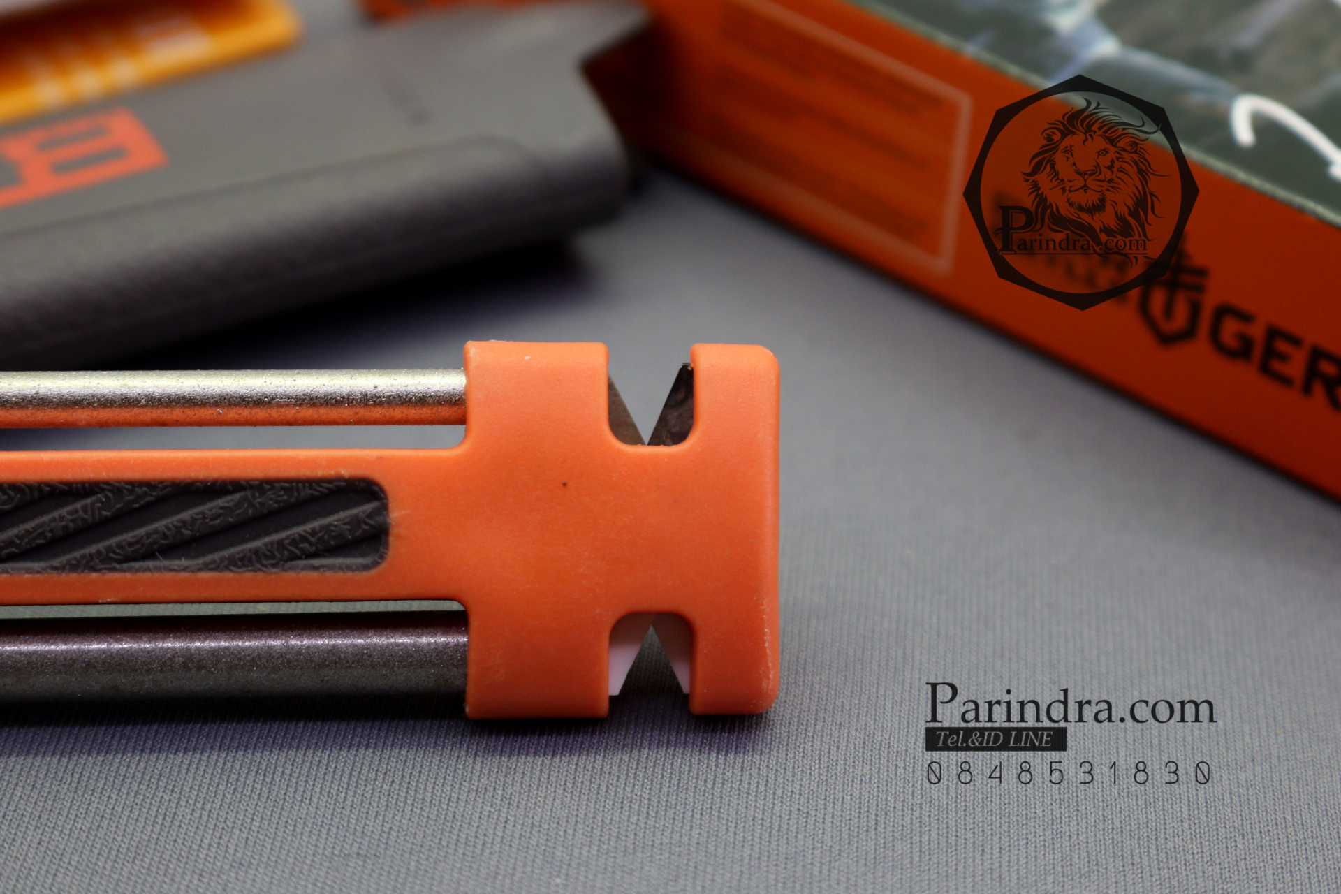 ที่ลับมีด GERBER Pocket Sharpener ลับมีดพับได้ทั้งใบเรียบและใบหยัก (Serrated ) พกพาง่ายน้ำหนักเบา