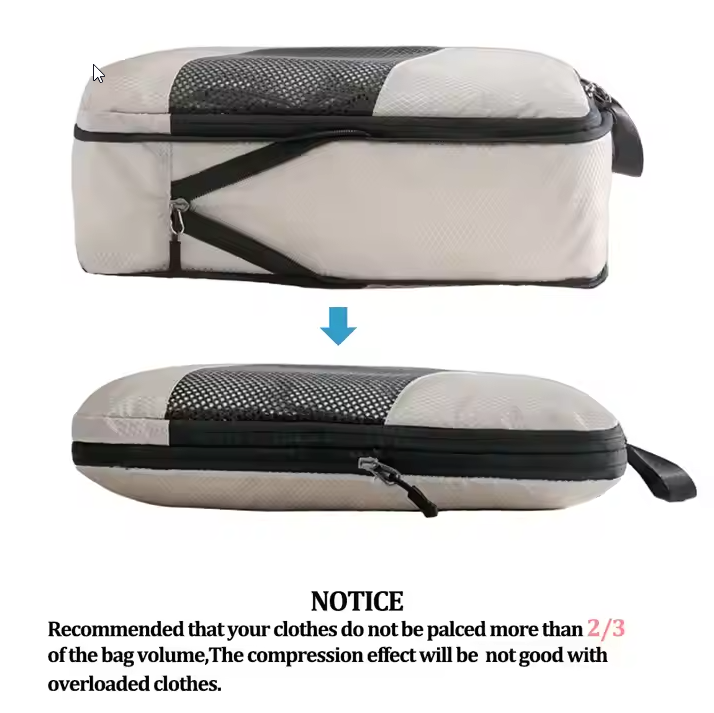 กระเป๋าอเนกประสงค์จัดระเบียบ ชุด 6 ใบ (Travel Bag)