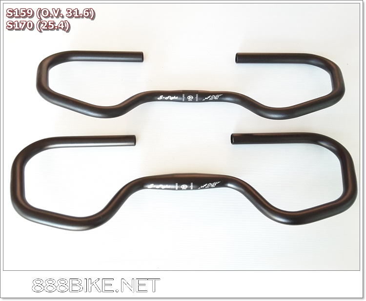 แฮนด์ผีเสื้ออลูมิเนียม S-FIGHT BUTTERFLY HANDLEBARS,S159
