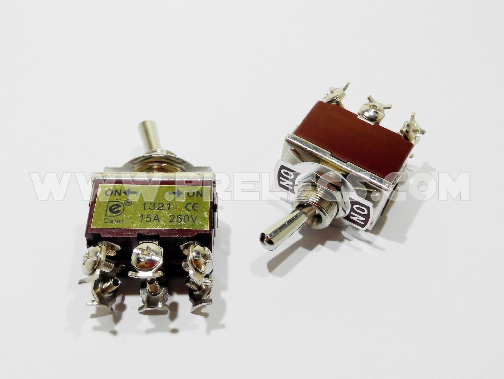 Toggle Switch ใหญ่ ON-ON 6ขา