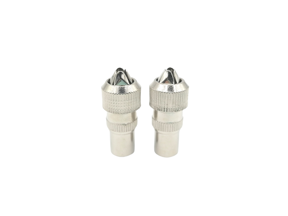 ปลั๊ก75โอห์ม(ทีวี) เหล็ก(ผู้) PAL-101(แพ็คคู่)