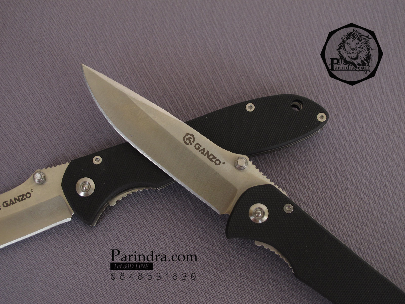 มีดพับ Ganzo รุ่น G7142 สีดำ ของแท้ 100%