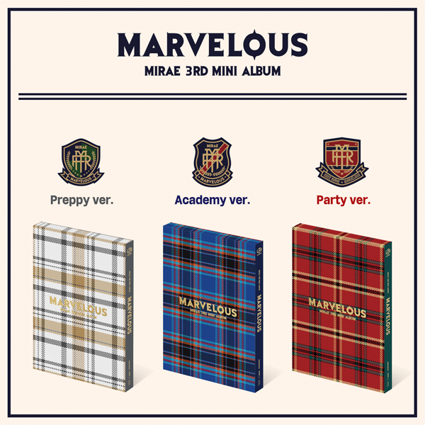 อัลบั้ม #MIRAE - Mini Album Vol.3 [Marvelous] ( Academy ver.)