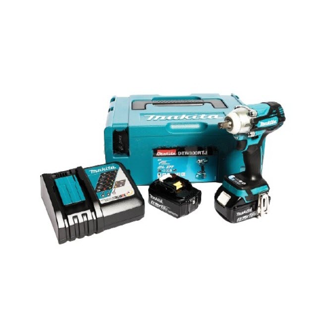 บล็อคไร้สาย 18 โวลต์ Makita มากีต้า รุ่น DTW300RTJ (แท้) ##