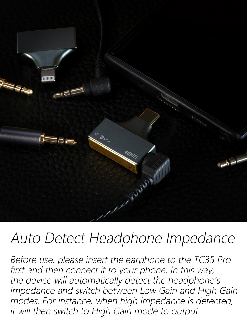 ขาย DD TC35 PRO (Mountain) แจ็คแปลง TypeC/Lightning ให้รองรับหูฟัง 3.5mm