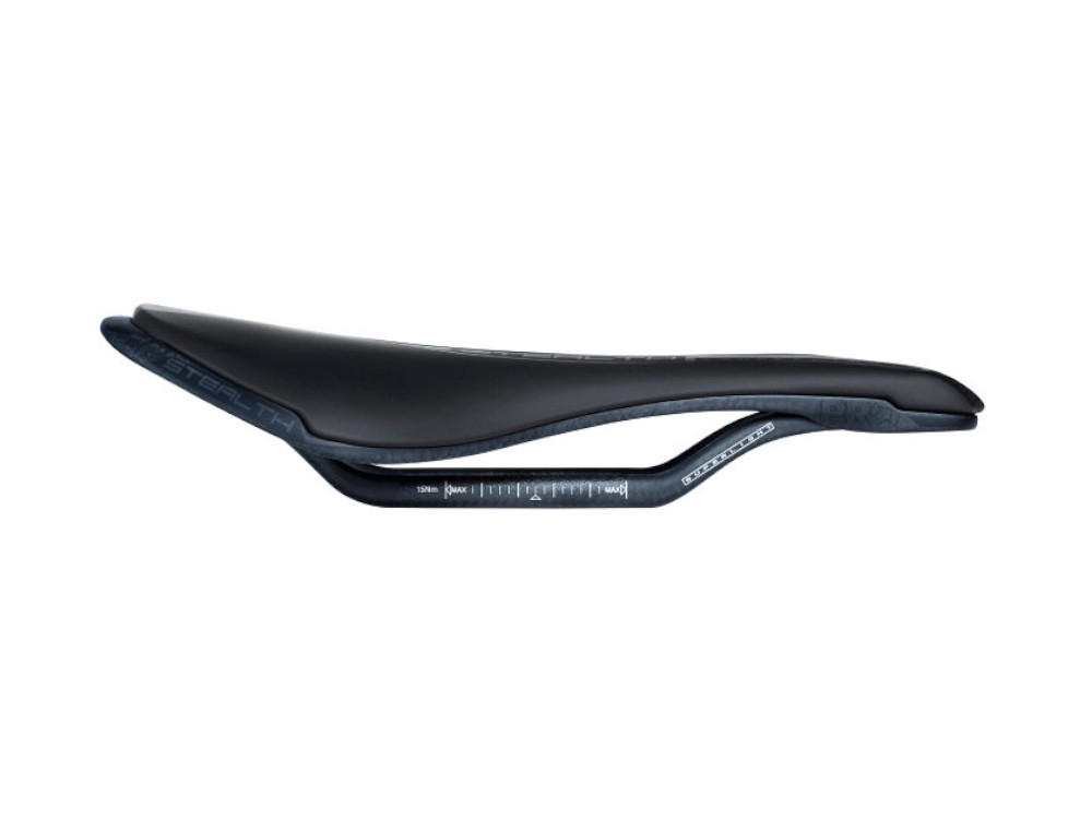 อานนั่ง คาร์บอน PRO STEALTH SUPERLIGHT Carbon Saddle, สีดำ, 142MM152mm. รางคาร์บอน
