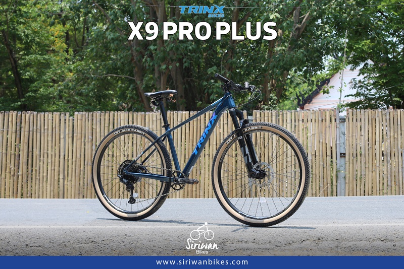 จักรยานเสือภูเขา TRINX X9 PRO PLUS | เฟรมอลูมิเนียม | วงล้อ 29 นิ้ว | SHIMANO SLX 12 สปีด | BOOST 12x148mm