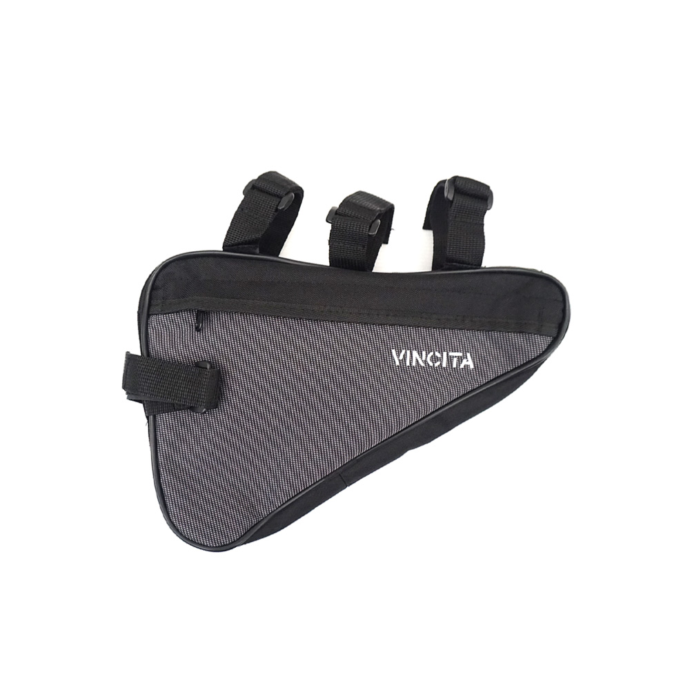 VINCITA Tir-angle Bag, B023M กระเป๋าสามเหลี่ยมใต้เฟรม วัสดุเคลือบกันน้ำ