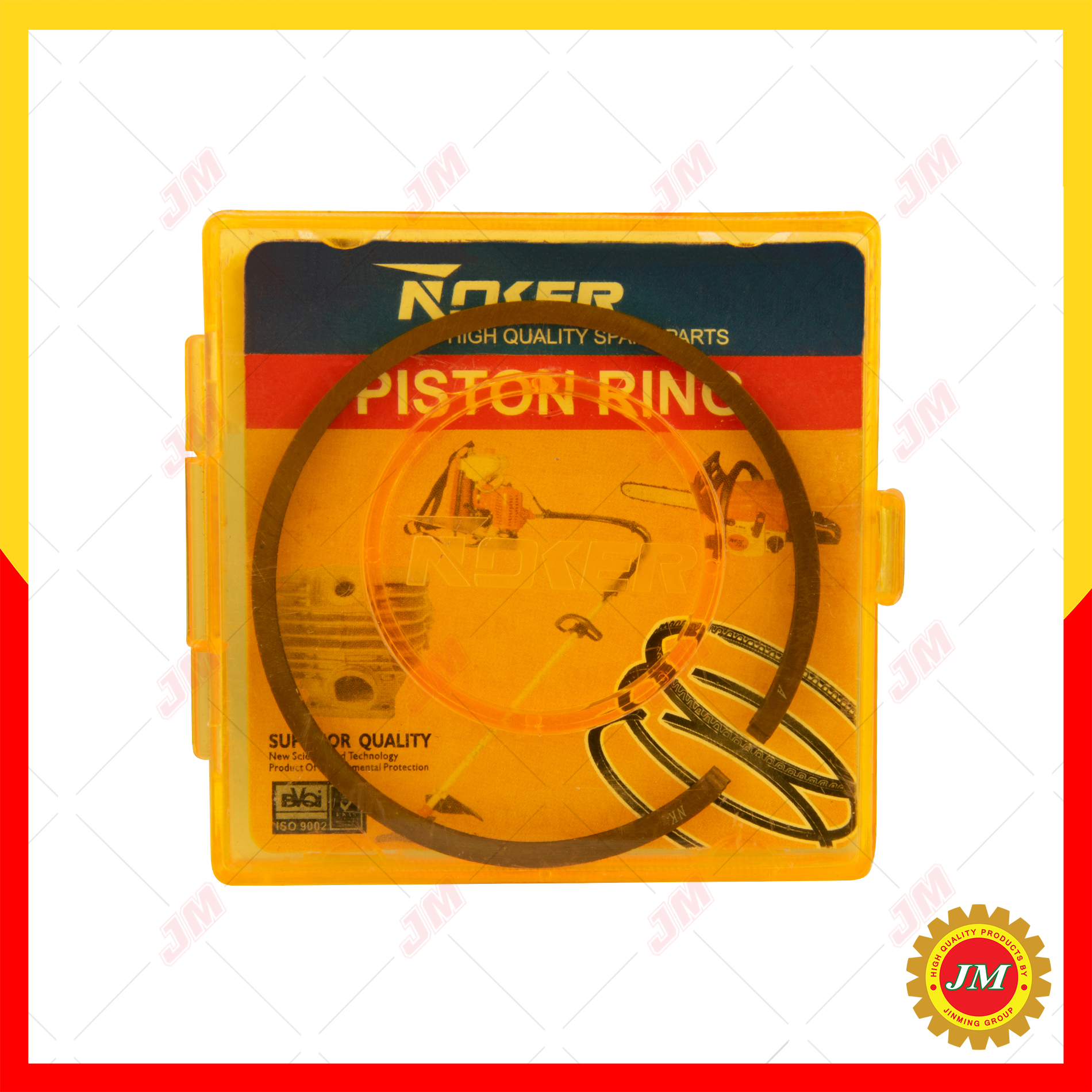 ลูกสูบครบชุด เครื่องเลื่อยยนต์ 070 Noker แท้ ลูกสูบพร้อมแหวน แหวนลูกสูบ