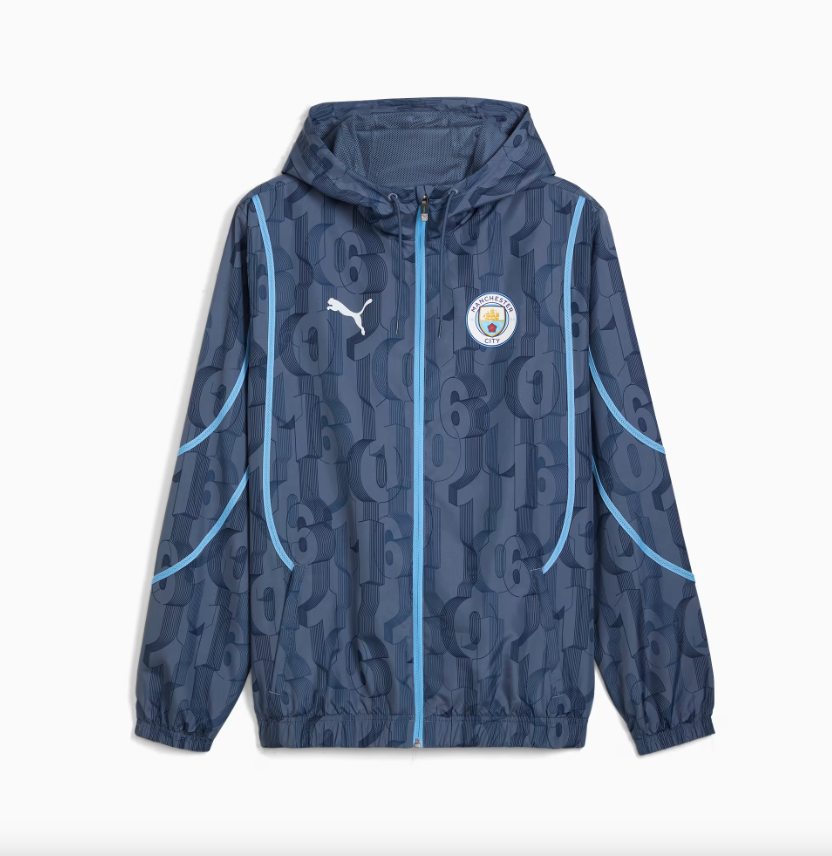 เสื้อแจ็คเก็ตแมนเชสเตอร์ ซิตี้ Pre-match Woven ของแท้