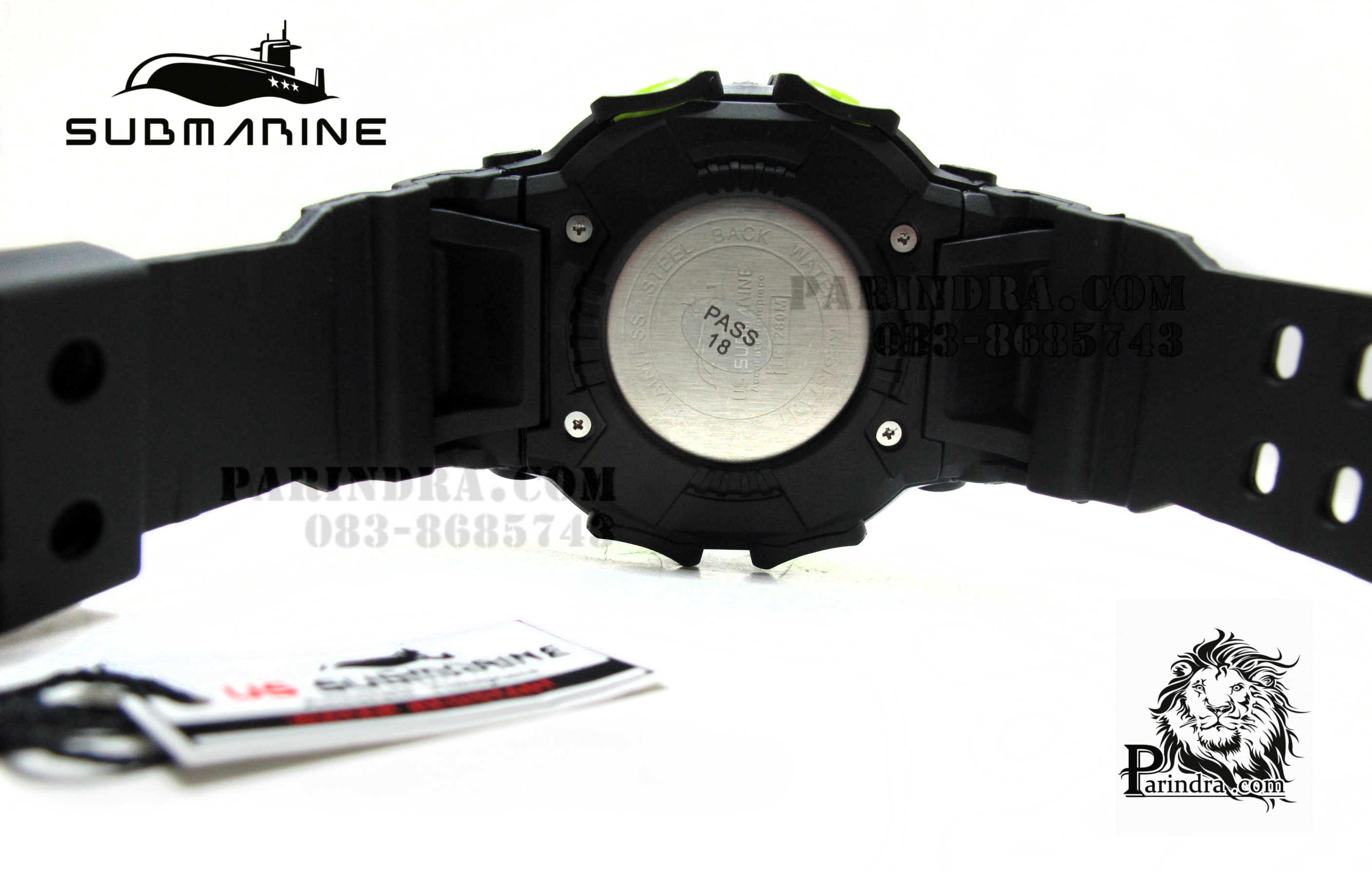 นาฬิกา US submarine รุ่น TP1280M สีดำ-เขียว คล้ายรุ่น King G-shock
