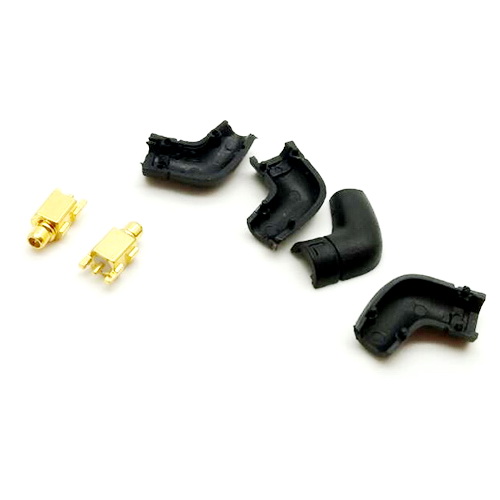 ขาย X-Tips ขั้ว DIY สำหรับทำสายขั้ว MMCX (Shure) 4 สี 2 แบบ (ตรง และ งอ)