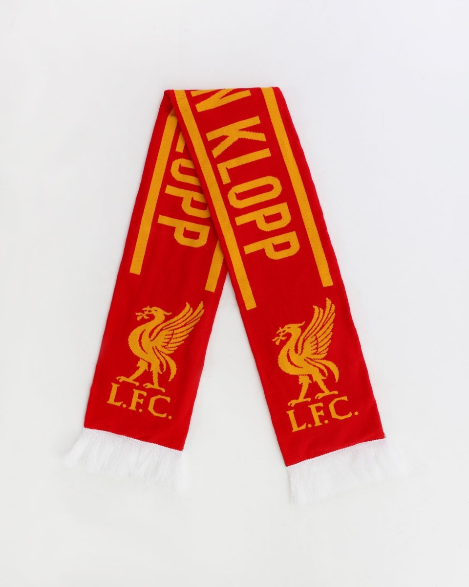 ผ้าพันคอ ฟุตบอล สโมสรลิเวอร์พูล - Jürgen Klopp ใหม่ / LIVERPOOL Football Club Scarf - Jürgen Klopp NEW
