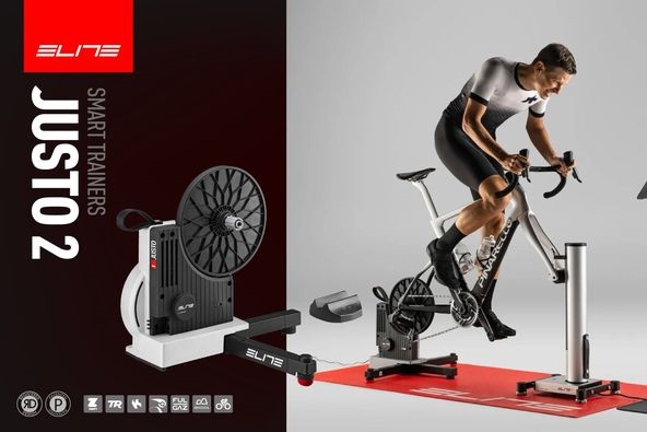 เทรนเนอร์ ELITE JUSTO 2 SMART TRAINER | เทรนเนอร์อัจฉริยะรองรับ ANT+ / Bluetooth | Shimano 12 Speed | จำลองความชัน 24% | ราคาพิเศษ