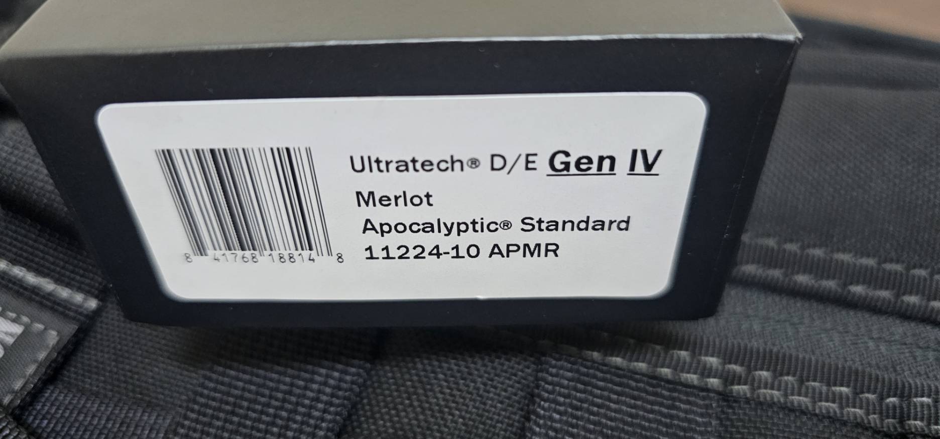 Microtech Ultratech Gen IV D/E Apocalyptic Standard w/ Merlot Handle