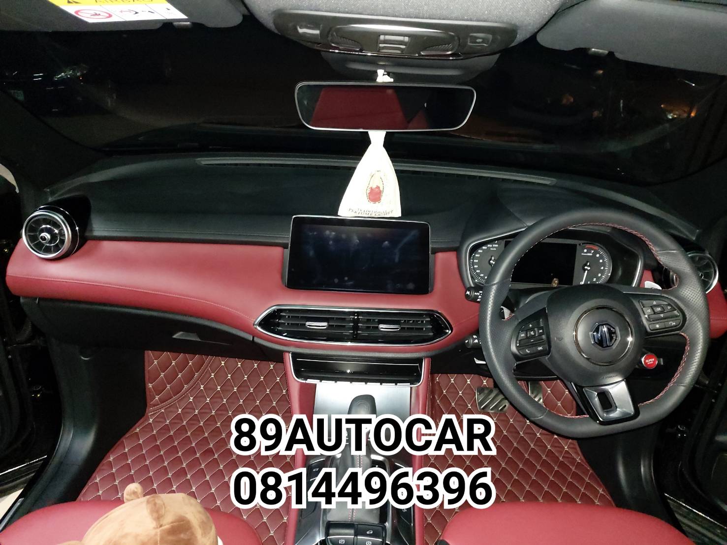 พรมปูพื้นรถยนต์ The New MG HS ปูพรม6ดี เข้ารูป