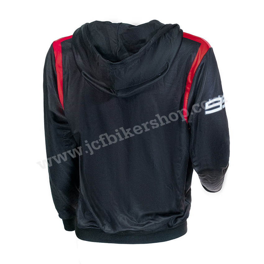 เสื้อฮู้ดมอเตอร์ไซค์ เสื้อฮู้ดบิ๊กไบค์ ผ้าCoolmax แห้งไวสีไม่ซีดไม่ยับ โมโตจีพี 99 Lorenzo