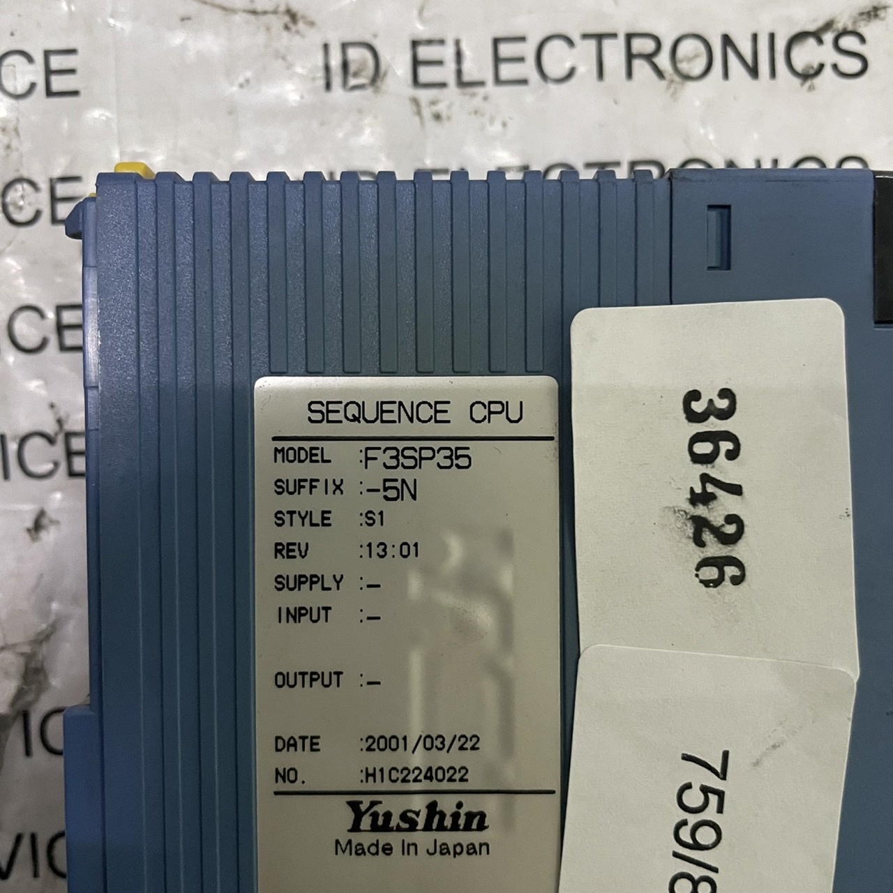 F3SP35 PLC " YOKOGAWA "