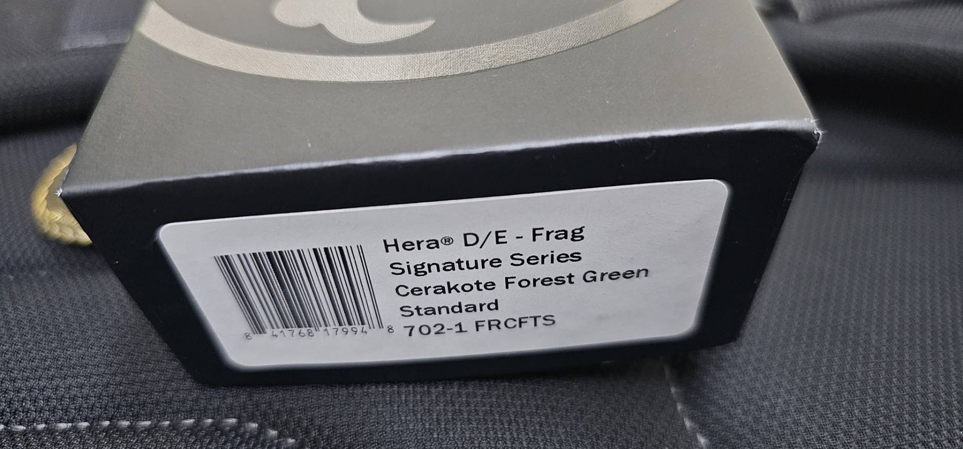 Microtech HERA D/E STANDARD FRAG CERAKOTE FORREST GREEN SIGNATURE SERIES