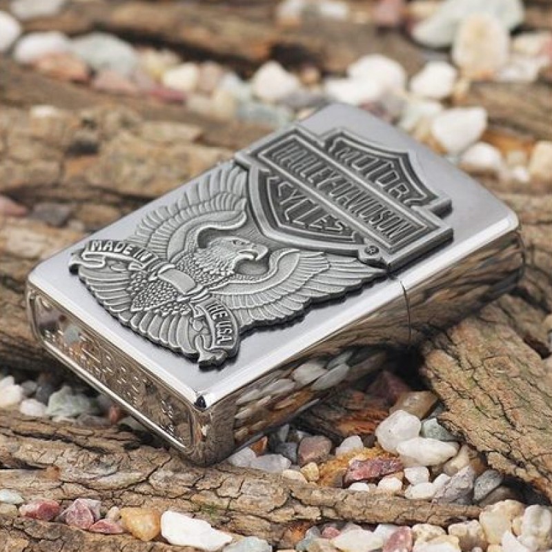 ไฟแช็ค Zippo แท้ "Harley Davidson" #Zippo Code 200HD.H284 แท้นำเข้า 100%