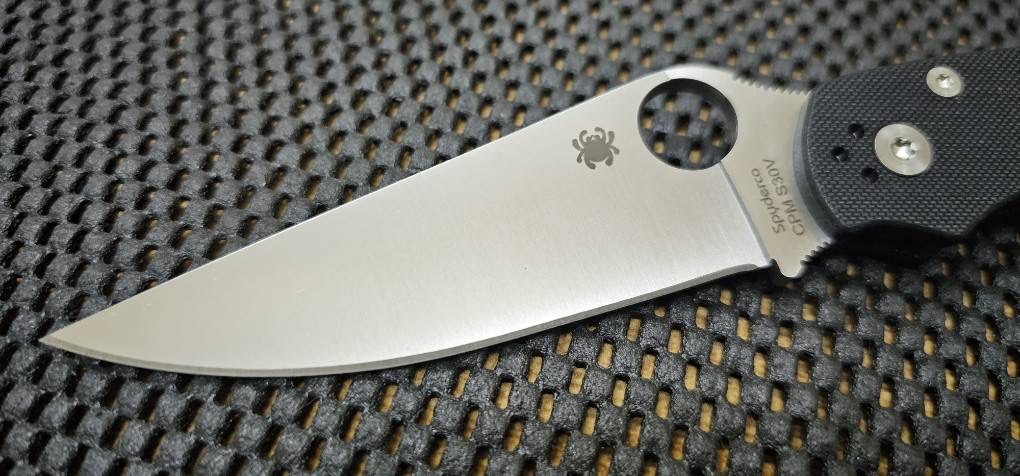 Spyderco Military 2 Compression Lock Knife Black G-10