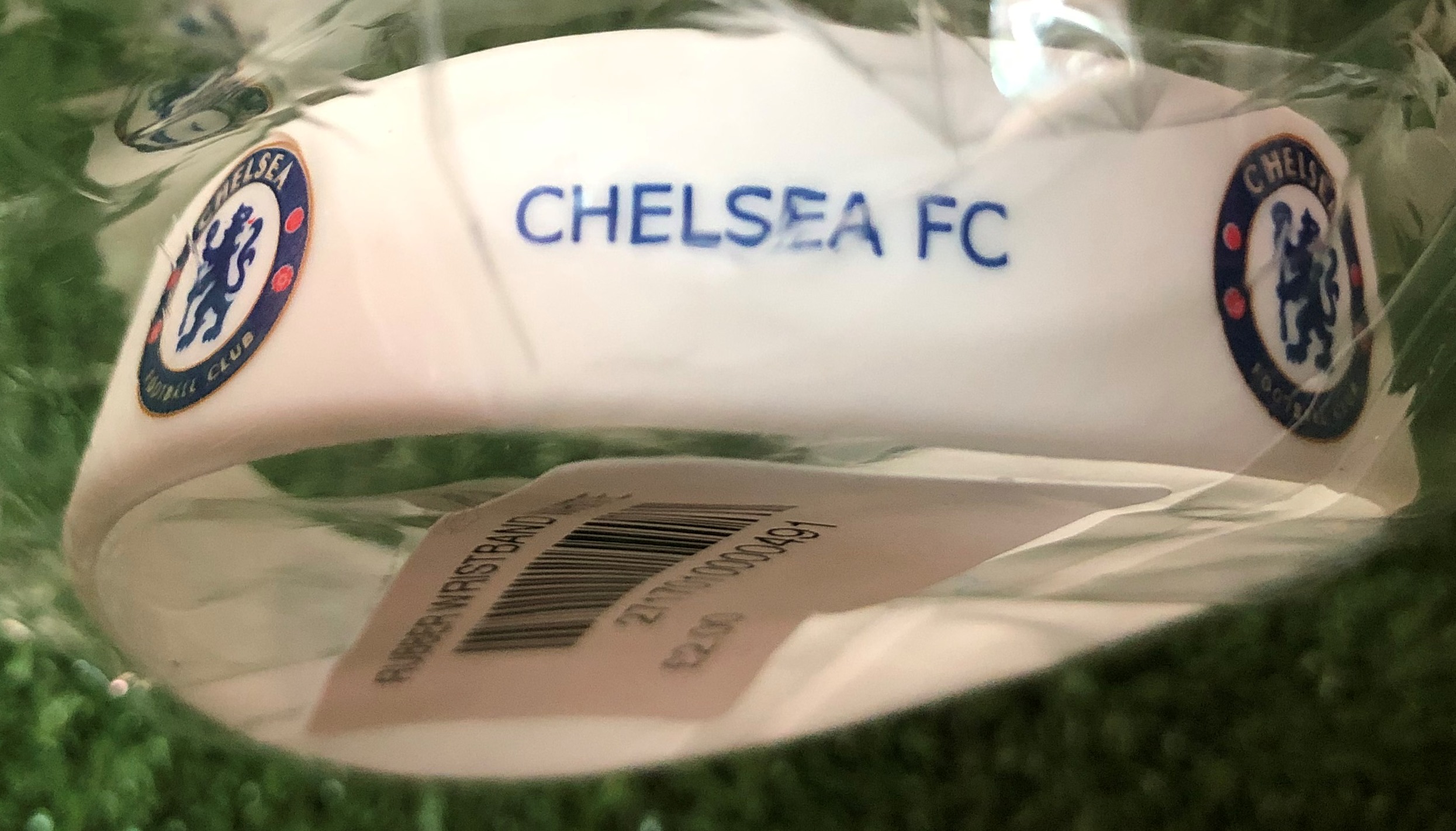 สายรัดข้อมือซิลิโคน ฟุตบอล สโมสรเชลซี - ตราสโมสร CFC ใหม่ / CHELSEA Football Club Silicone Wristband - CFC Logo NEW