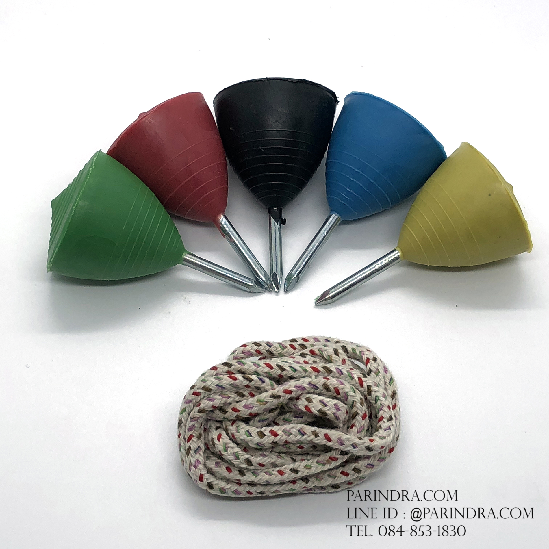 ลูกข่างพลาสติกขนาดเล็ก คละสี