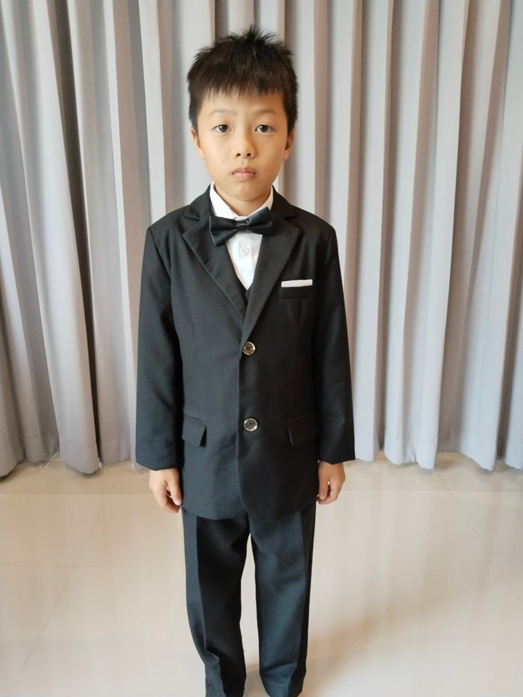 พร้อมเช่า ชุดสูทเด็กชาย สีดำ ** พร้อมเช่า ไซส์ 110, 120, 130, 140 , 150 , 160 ,170 **