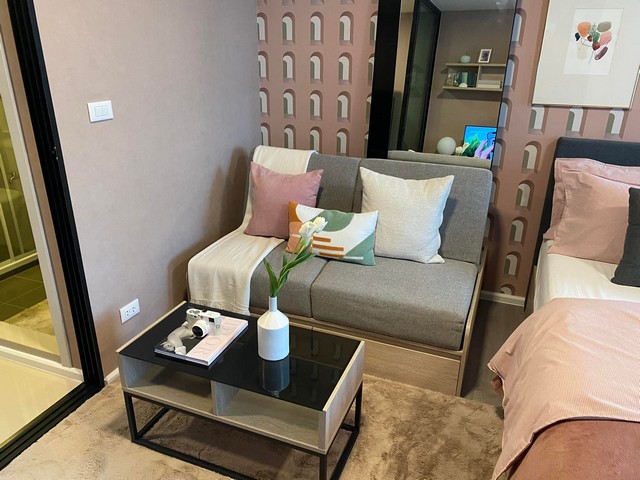 ให้เช่า ดีคอนโด ไฮด์อเวย์ รังสิต 26.78 ตร.ม.ห้องใหม่ เฟอร์ครบ เครื่องใช้ไฟฟ้าครบ ใกล้ธรรมศาสตร์รังสิต