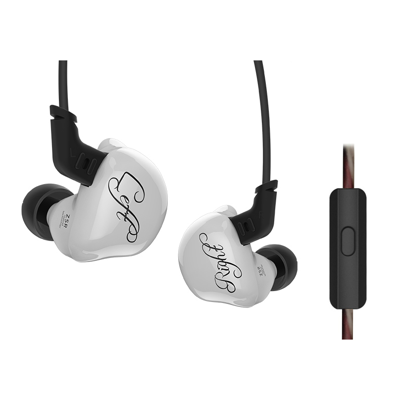 ขาย KZ ZSR หูฟัง Hybrid 3 ไดร์เวอร์ (1DD 2BA) ถอดสายได้