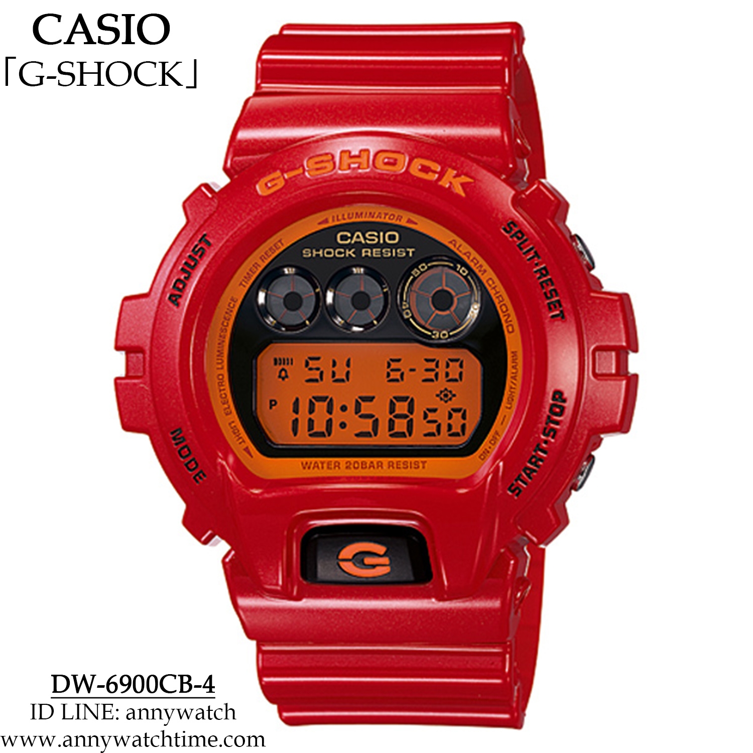 G-SHOCK DW-6900CB-4