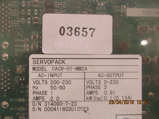 CACR-01-MM2A SERVOPACK “ YASKAWA ”