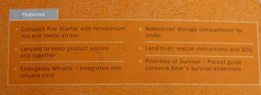 ที่จุดไฟ GERBER Fire Starter แบบเซรามิก พกพาง่ายน้ำหนักเบา