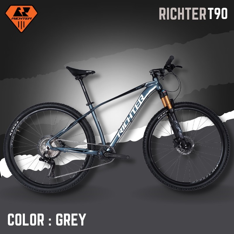 จักรยานเสือภูเขา RICHTER รุ่น T90 เกียร์ LTWOO AX 13 เฟรมTOP Aluminium ซ่อนสาย ลบรอยเชื่อม 2022