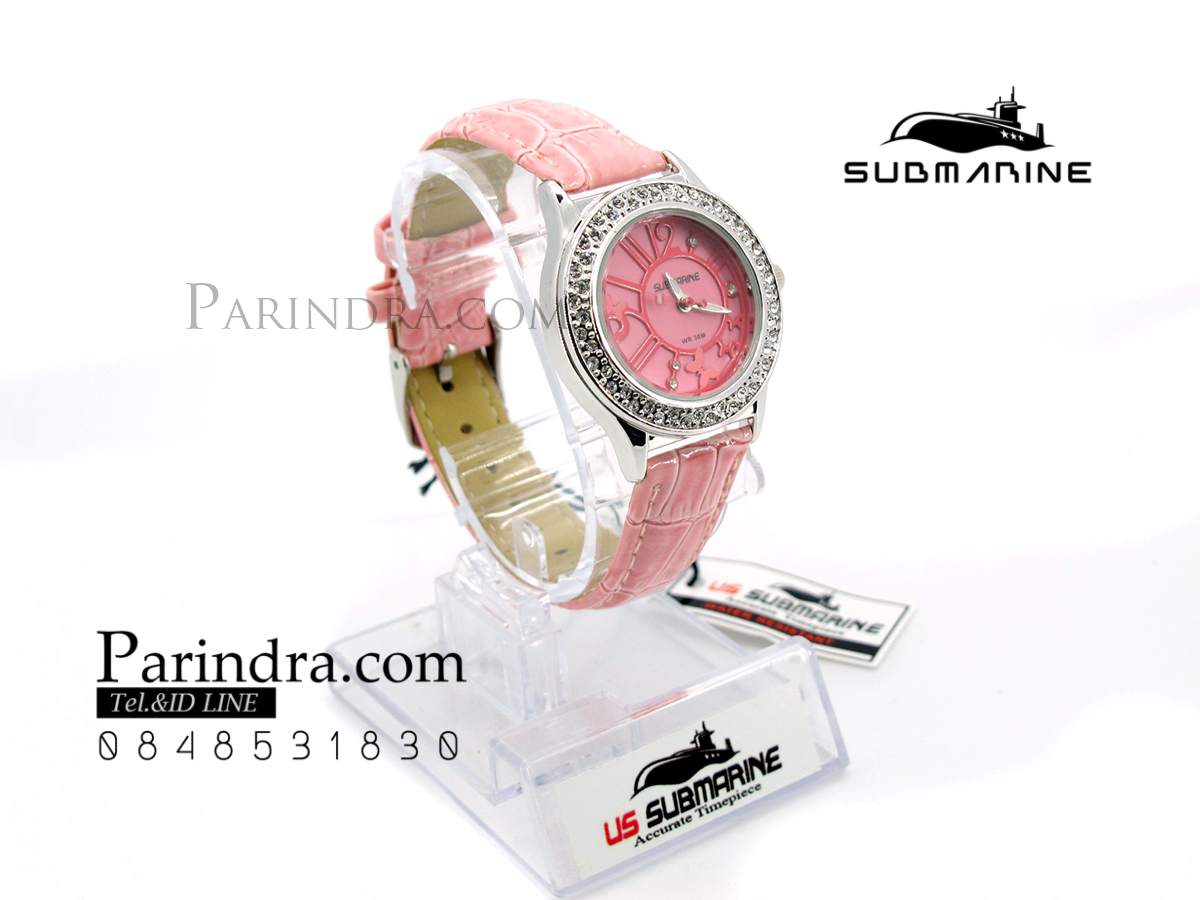 นาฬิกา US submarine ของแท้ 100% รุ่น TL1135L สีชมพู