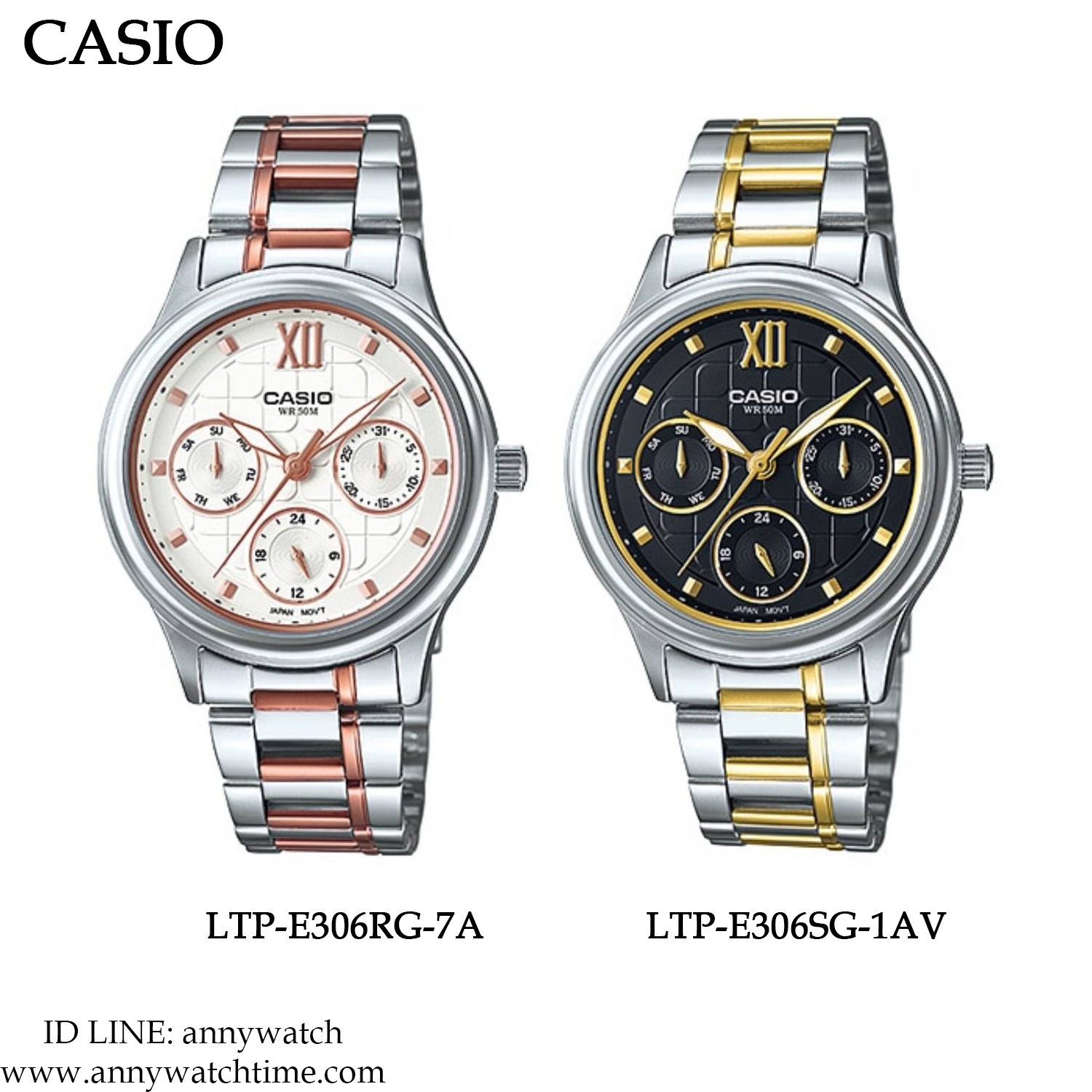 CASIO LTP-E306SG-1AV