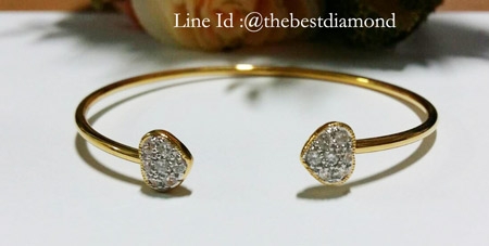 BL015 กำไลหัวใจ น่ารักมากๆๆ ใส่ติดข้อมือได้เลย กำไลปรับไซน์ได้ เหมาะกับข้อมือทุกขนาด