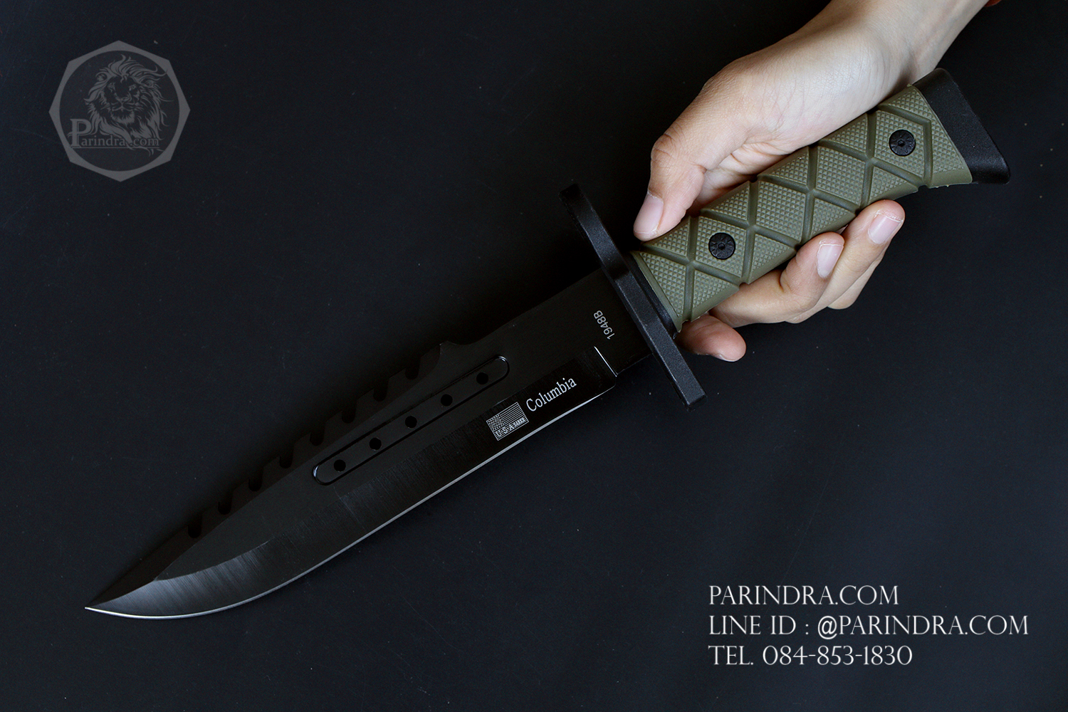 มีดใบตาย Columbia พร้อมปลอก รุ่น 1948B ทรงใบมีดสวย พร้อมปลอกมีด พร้อมใช้