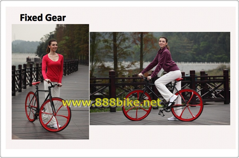 ล้อแม็กจักรยาน YM Magnesium wheel สำหรับรถฟิกเกียร์ 26 (ล้อหลัง)