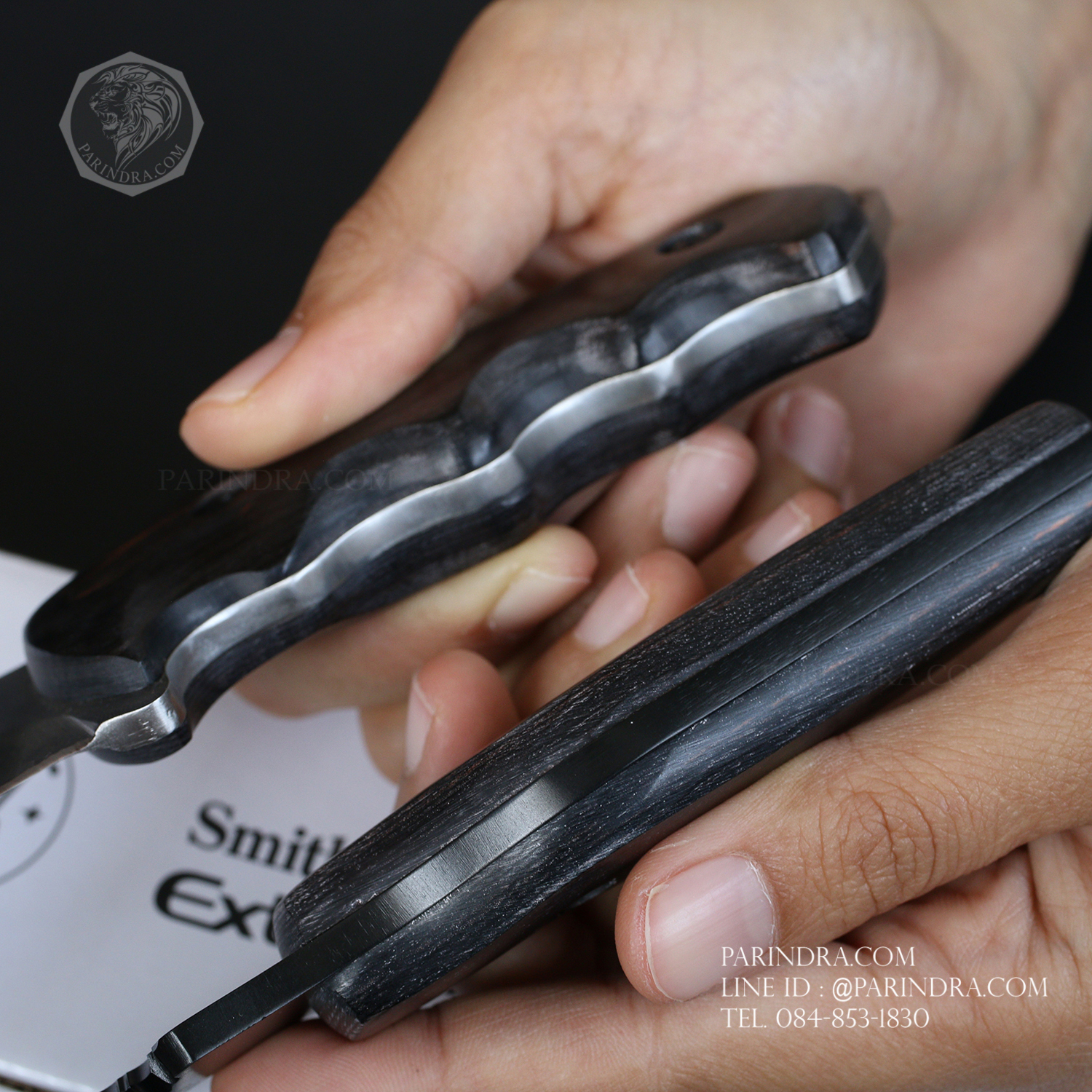 มีดเดินป่าใบตาย Smith & Wesson ExtrerneOps ใบเงิน (OEM)