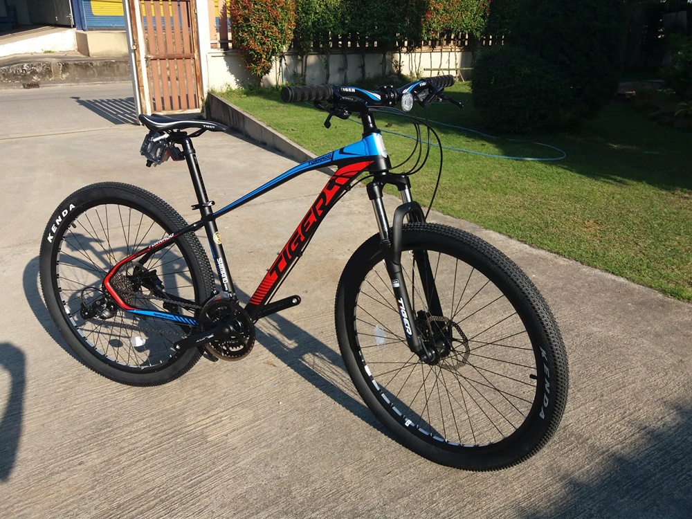 จักรยานเสือภูเขา TIGER TORNADO ล้อ 27.5 ,27 สปีด ดิสน้ำมัน