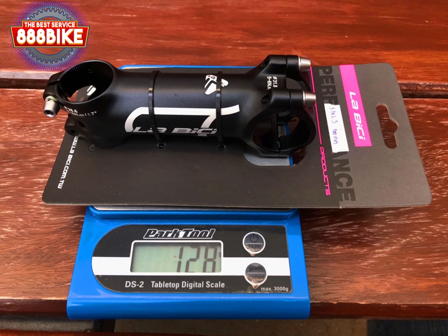 LABICI คอแฮนด์อลูมิเนียม LA BICI STX1.5 ,ยก +/- 7° วัสดุอลูเบา ยาว 70-120มม มีสีดำและสีแดง