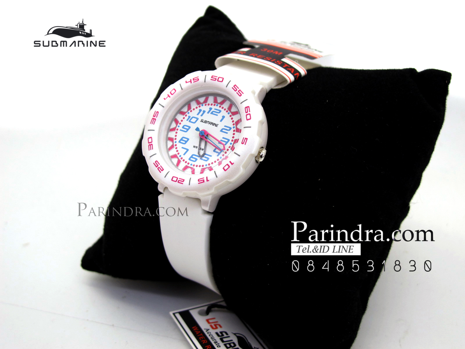 นาฬิกา US submarine Standard TP2125L สีขาว