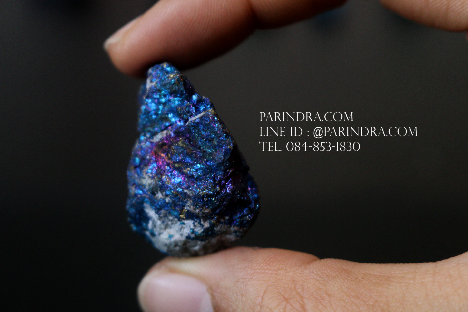สินแร่นกยูง PEACOCK ORE (Bornite) ขนาด 21.5 กรัม #BOR020
